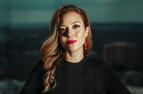 La soprano Lauren Snouffer.