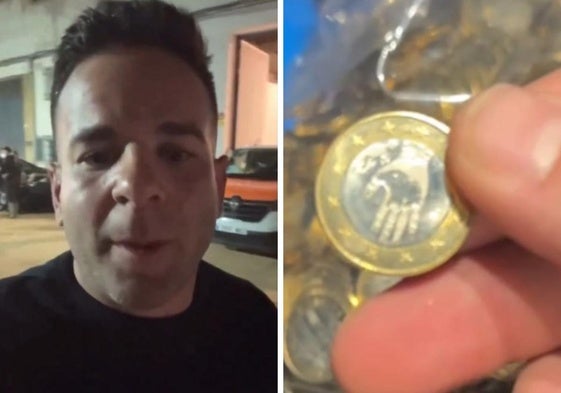 El mecánico Ángel Gaitán, famoso por recaudar dinero para la dana de Valencia, denunciado por acuñar una moneda de la tragedia