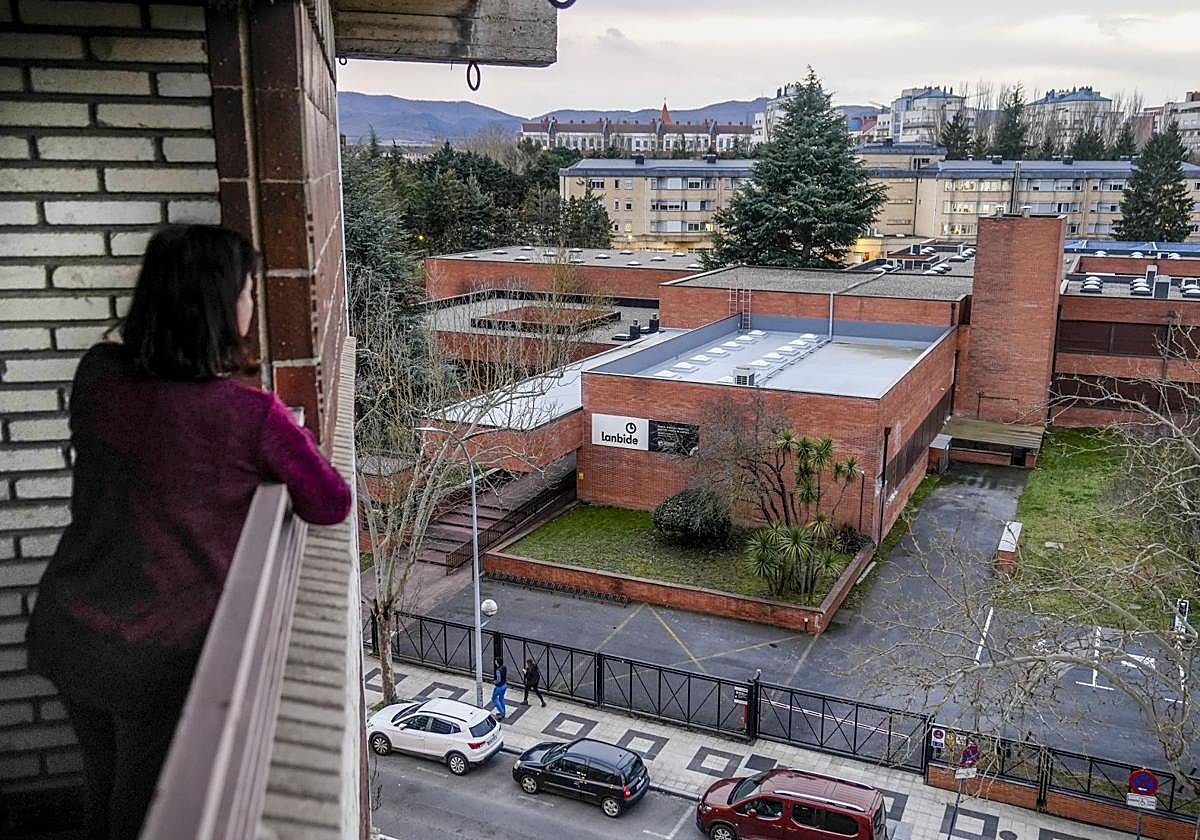 La oficina de Lanbide del barrio de Txagorritxu.