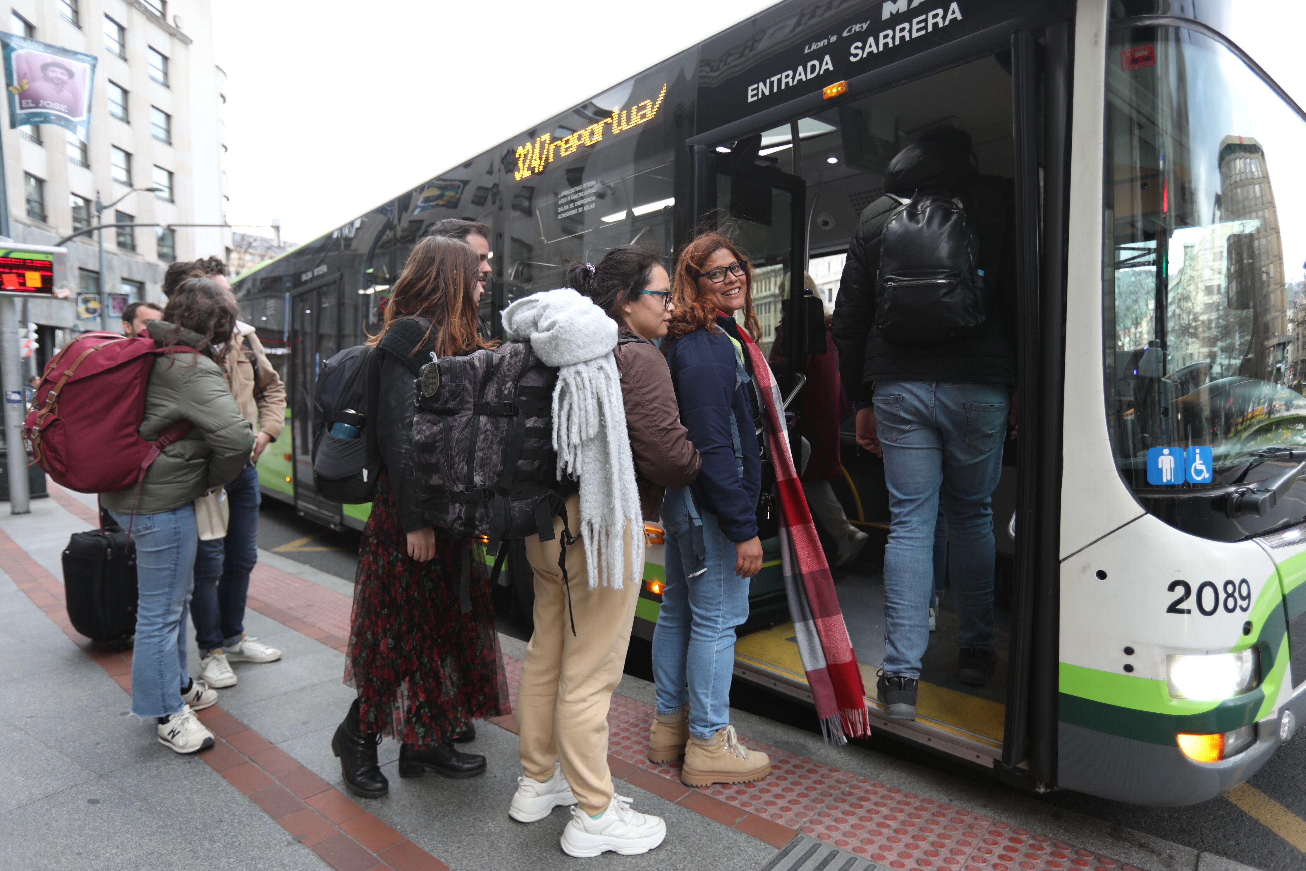 Los transbordos serán gratuitos en Bizkaibus a partir del 1 de abril