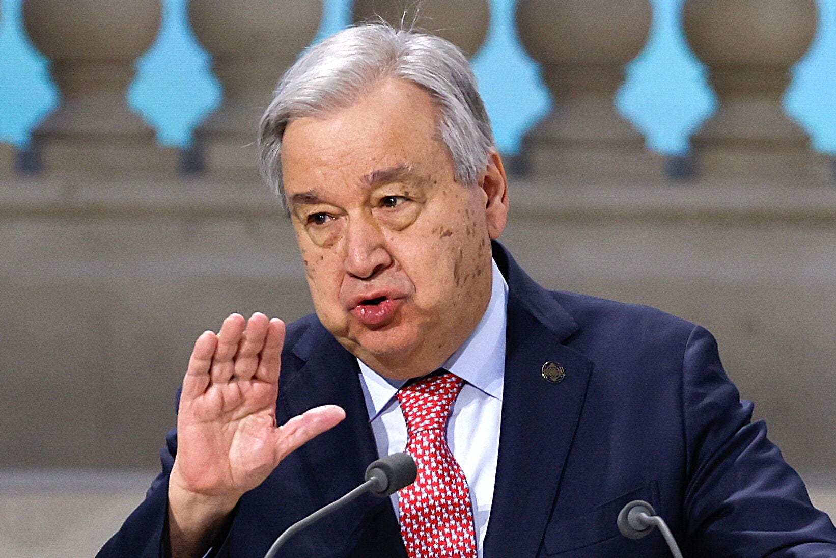 António Guterres, secretario general de la ONU, premio Gernika por la Paz y la Reconciliación.