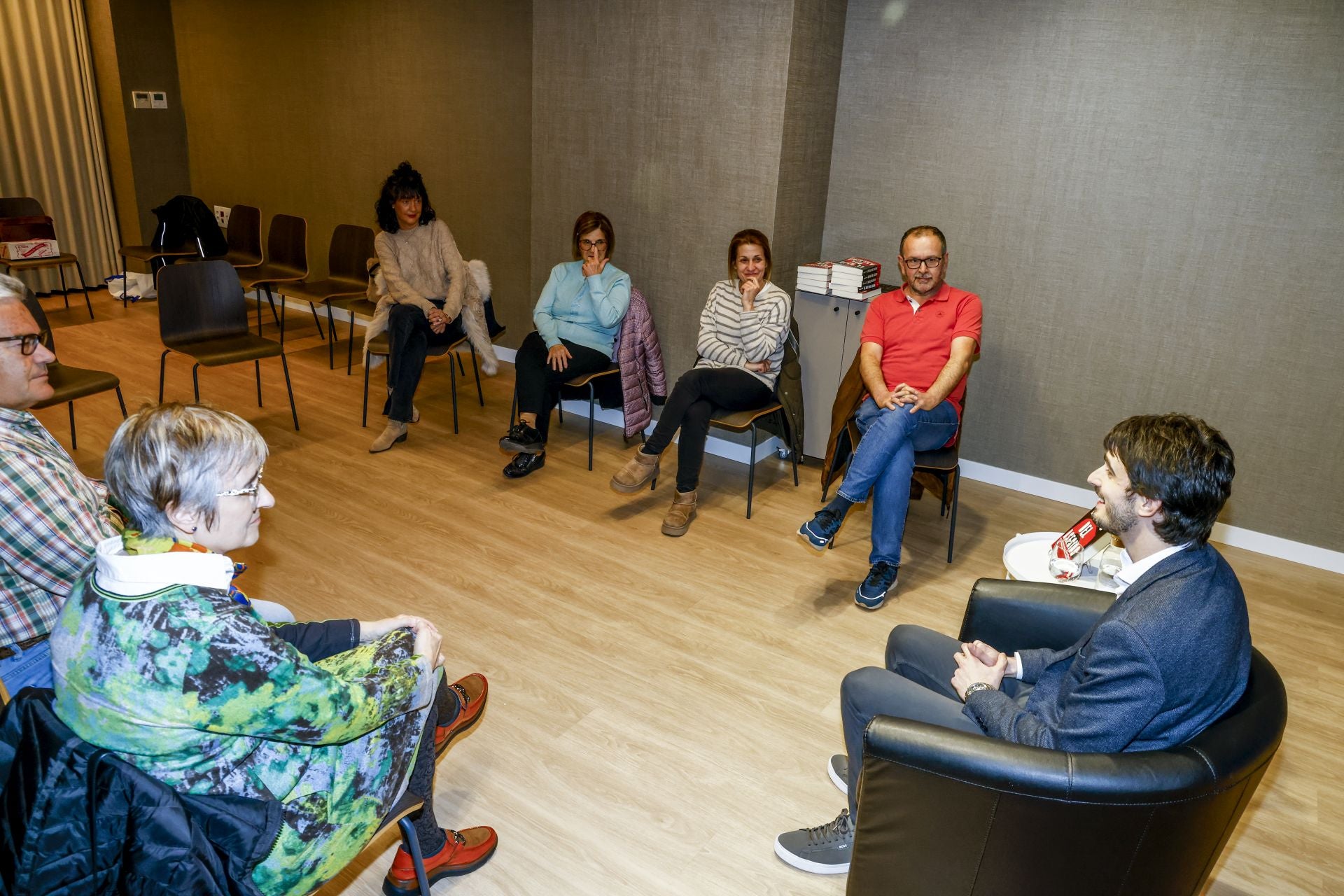 Pablo Alaña habla con los suscriptores de EL CORREO