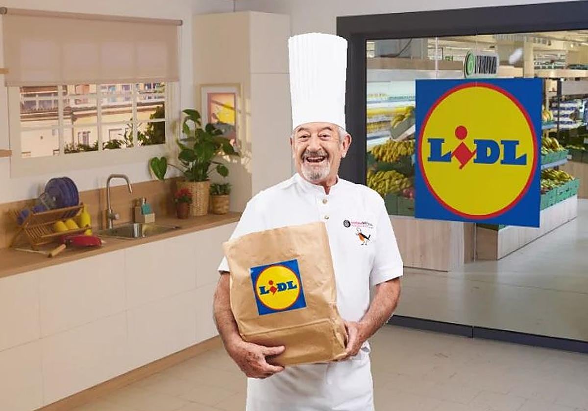 El error en el anuncio de Lidl con Karlos Arguiñano revoluciona las redes: «No se os cuela una»