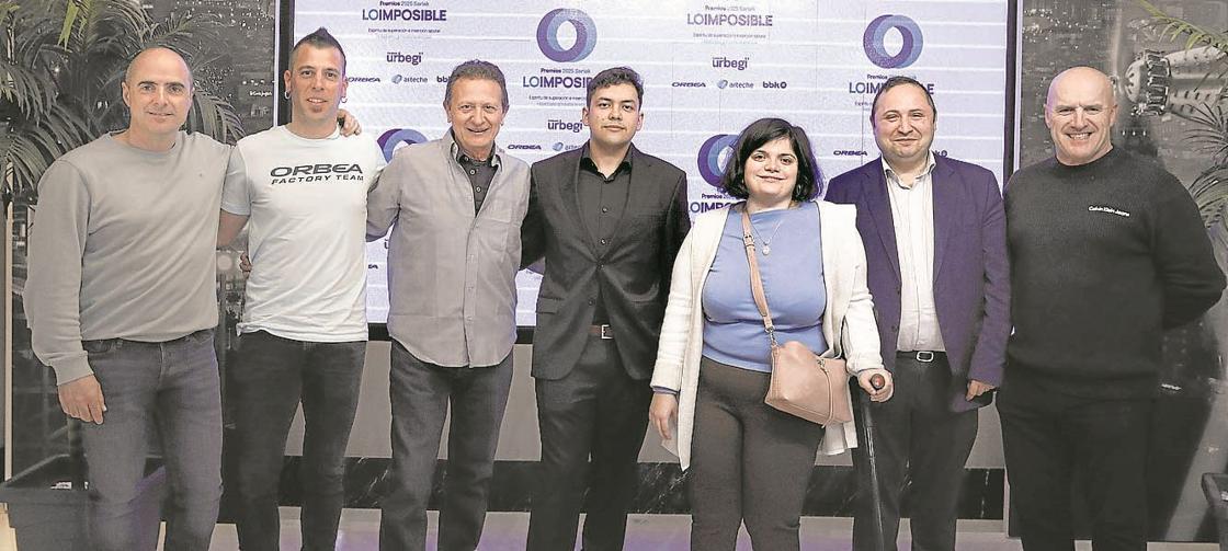 Jonatan Belarde, Ander Txakartegi, Mario de Benito, Iván Darío Henao, Leire Indurain, David Fernández y Rodolfo Montero.