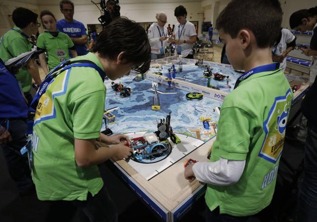 16 edición de First Lego League en Bilbao.