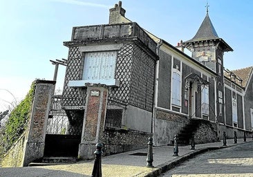Las inspiradoras vistas de la casa de Monfort l'Amaury