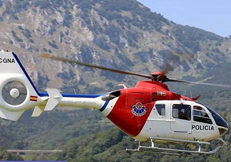 Rescatan a un ciclista de 70 años tras sufrir una caída en el monte Eretza