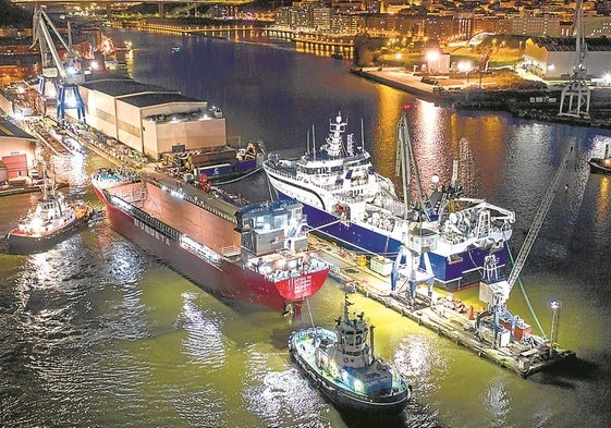 Los buques construidos en Euskadi se fabrican en plazos de entre 2 y 3 años y demandan una gran variedad de perfiles profesionales y tecnología propia.