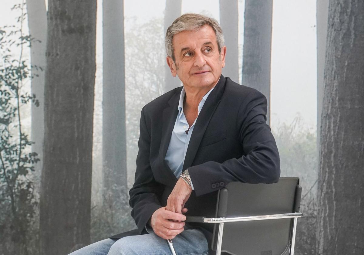 Luis Moya, en el Palacio Europa de Vitoria.