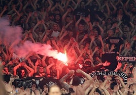 La caldera del Partizan, reducida para recibir al Baskonia