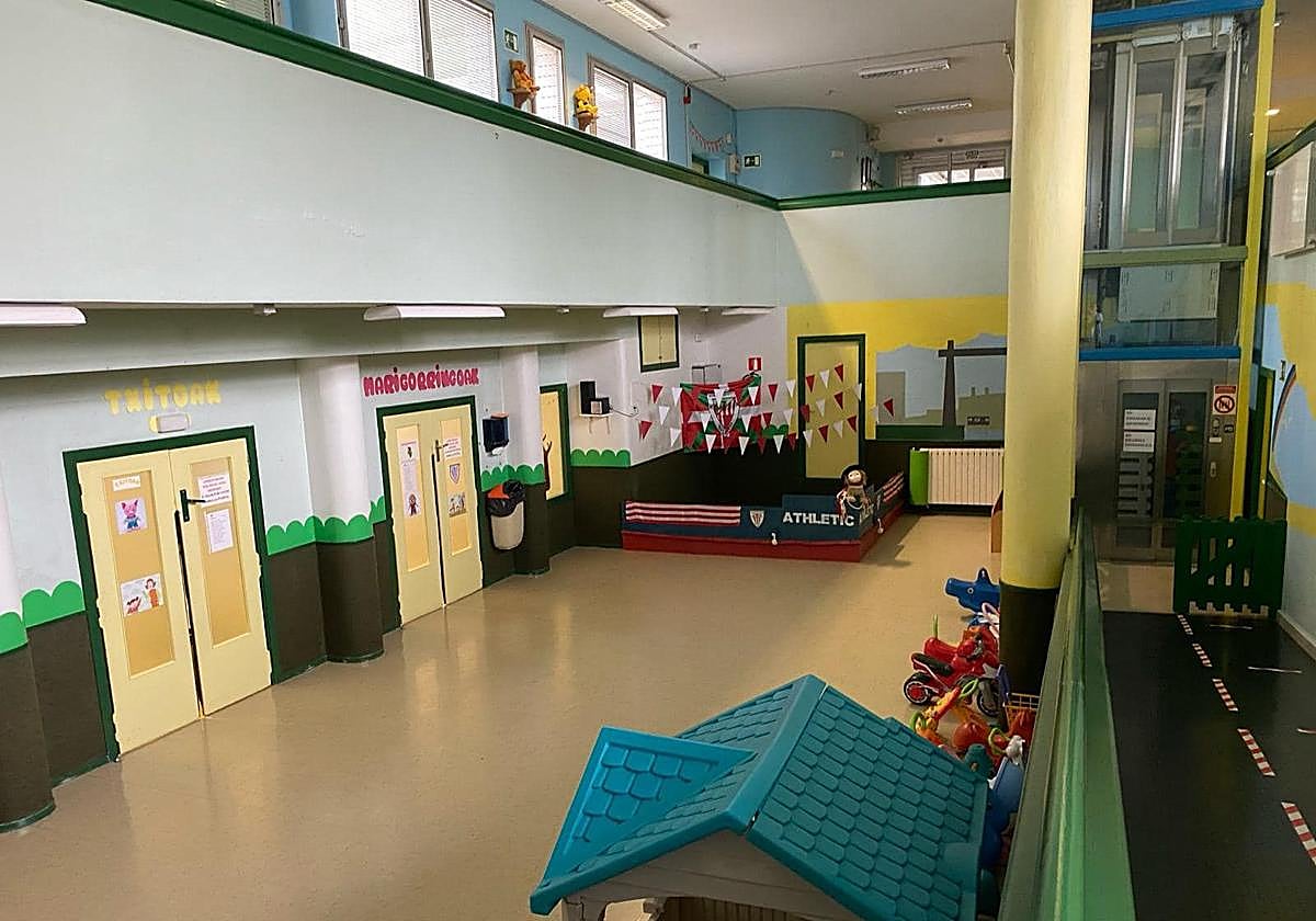 Interior de las instalaciones de la guardría municipal.