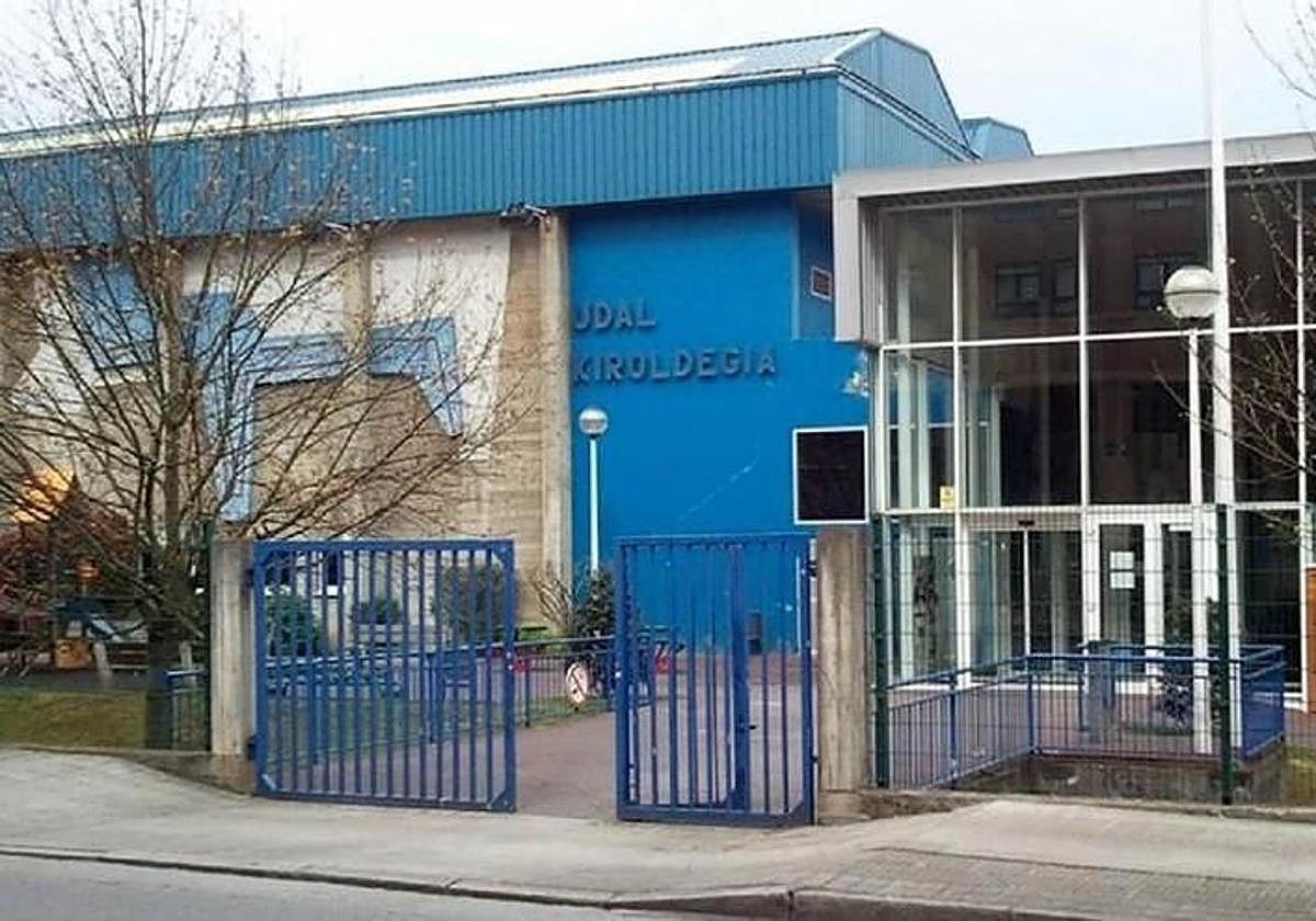 Vista del polideportivo de Arrigorriaga.