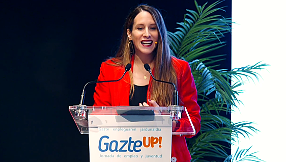Sigue en directo la jornada de empleo y juventud Gazte up!