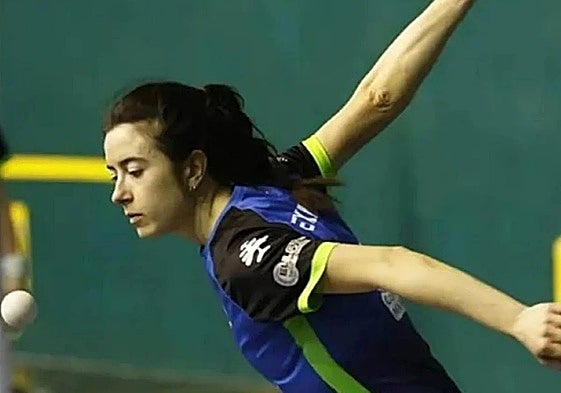 Naroa Elizalde, la pelotari navarra fallecida a los 27 años, será homenajeada el domingo en Zumarraga