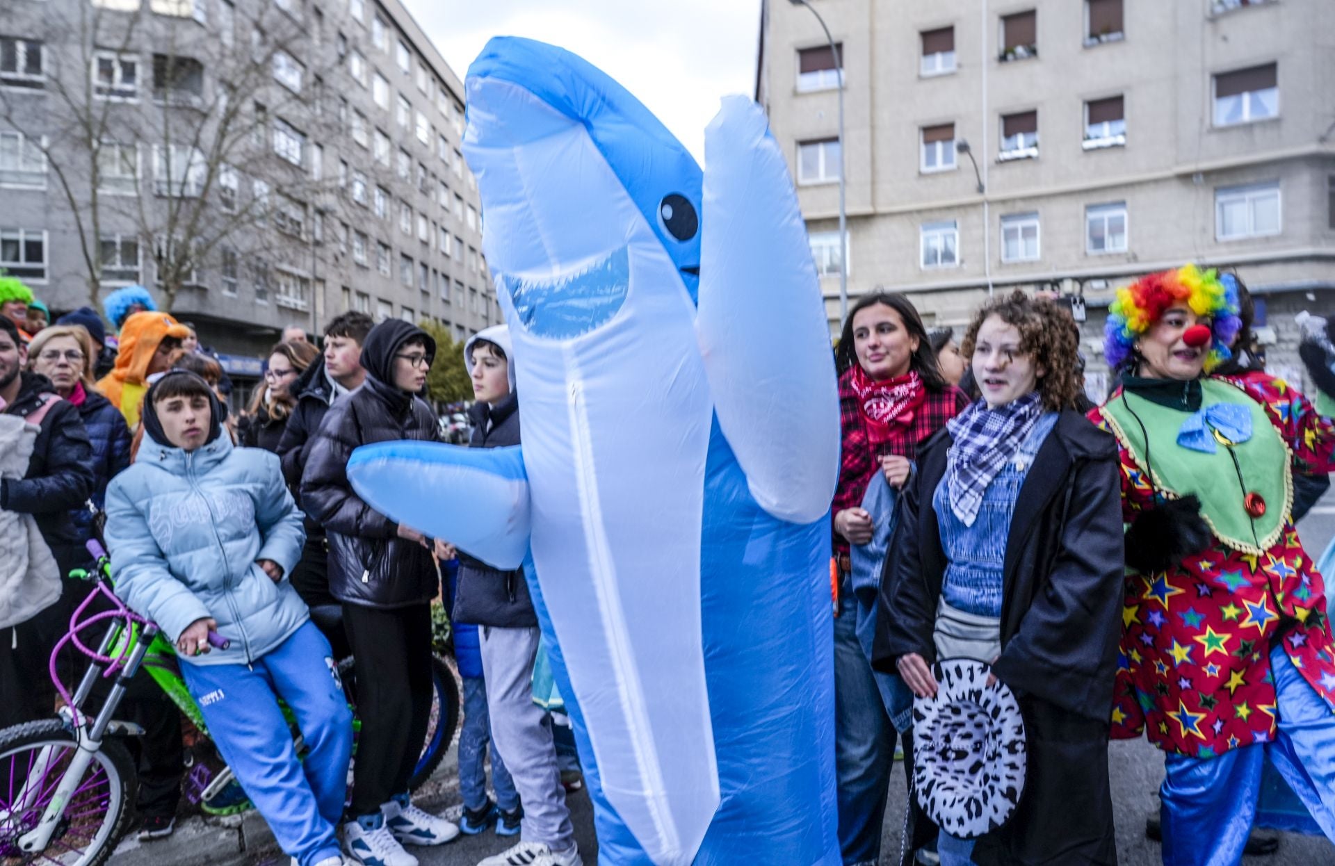 Las imágenes del desfile del Carnaval de Vitoria