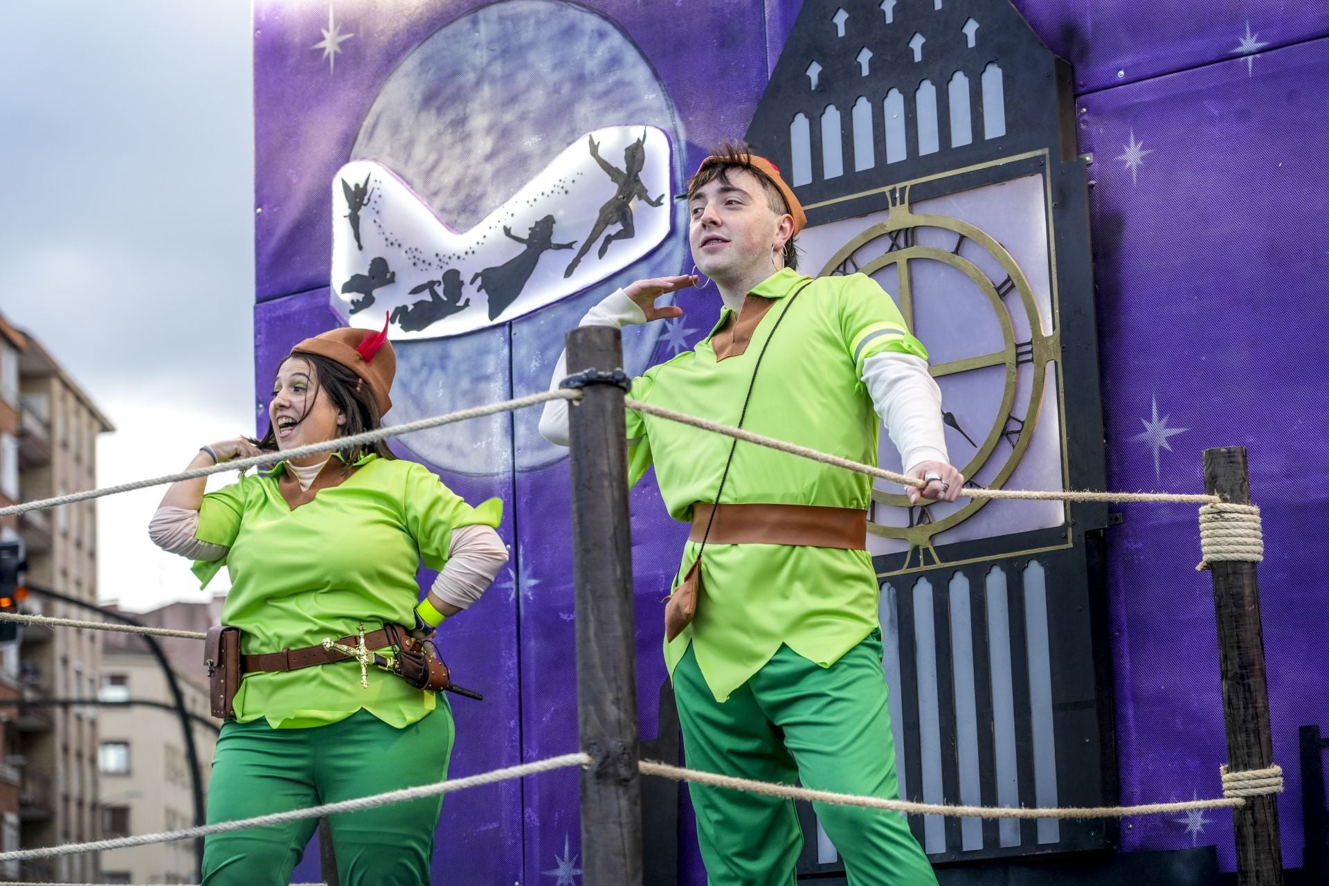 Las imágenes del desfile del Carnaval de Vitoria