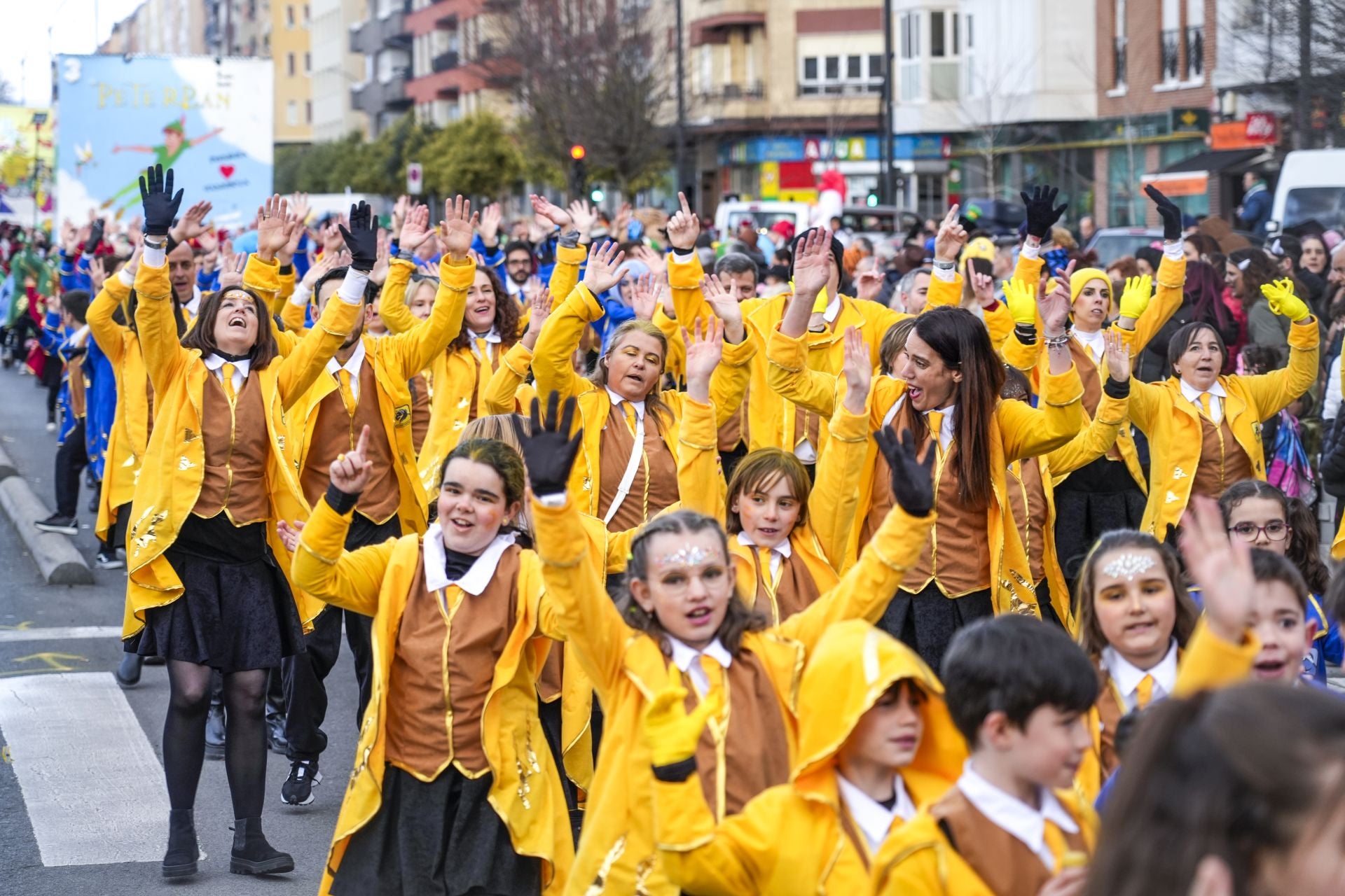 Las imágenes del desfile del Carnaval de Vitoria