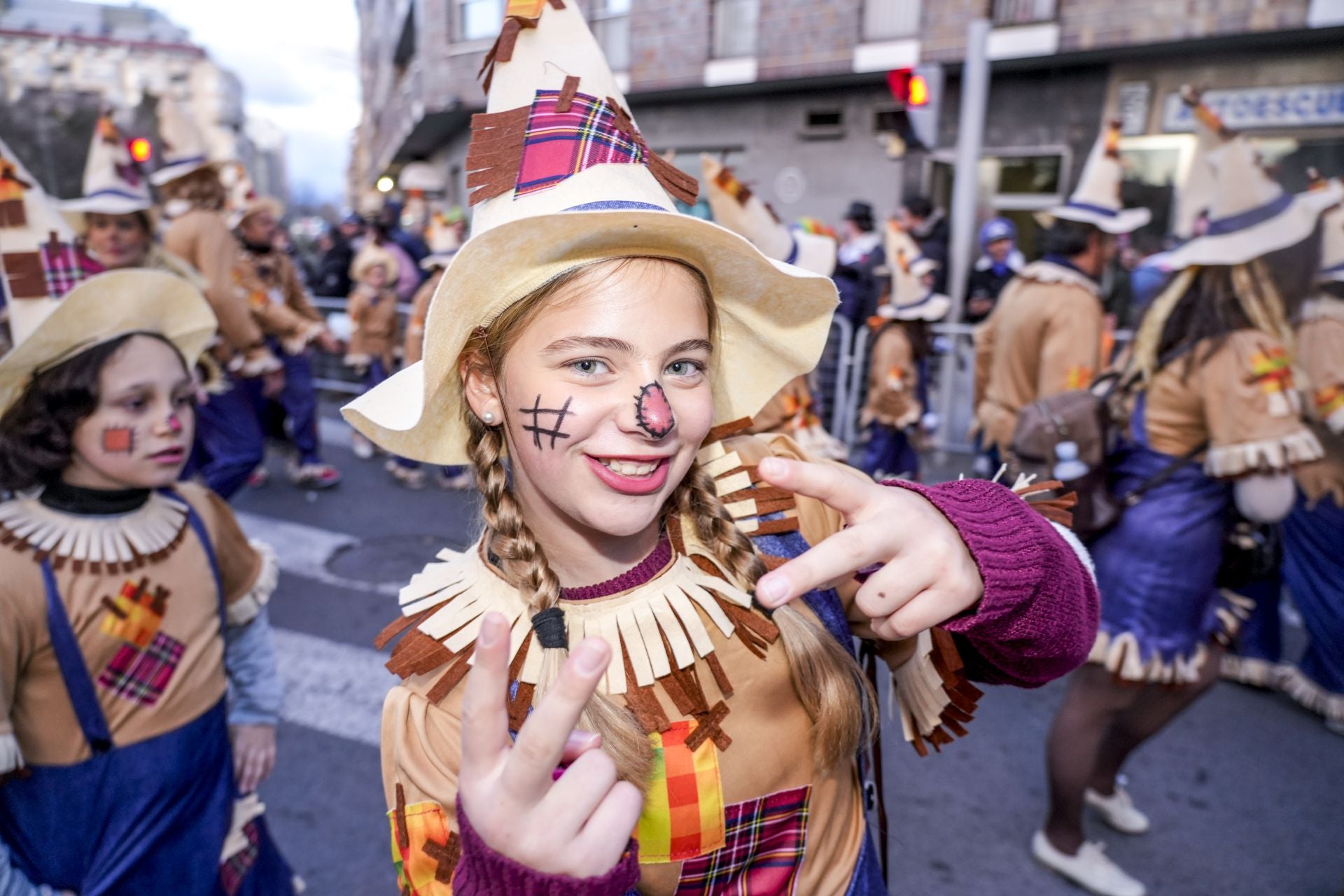 Las imágenes del desfile del Carnaval de Vitoria