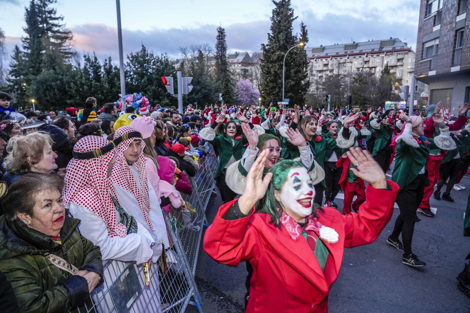 Las imágenes del desfile del Carnaval de Vitoria