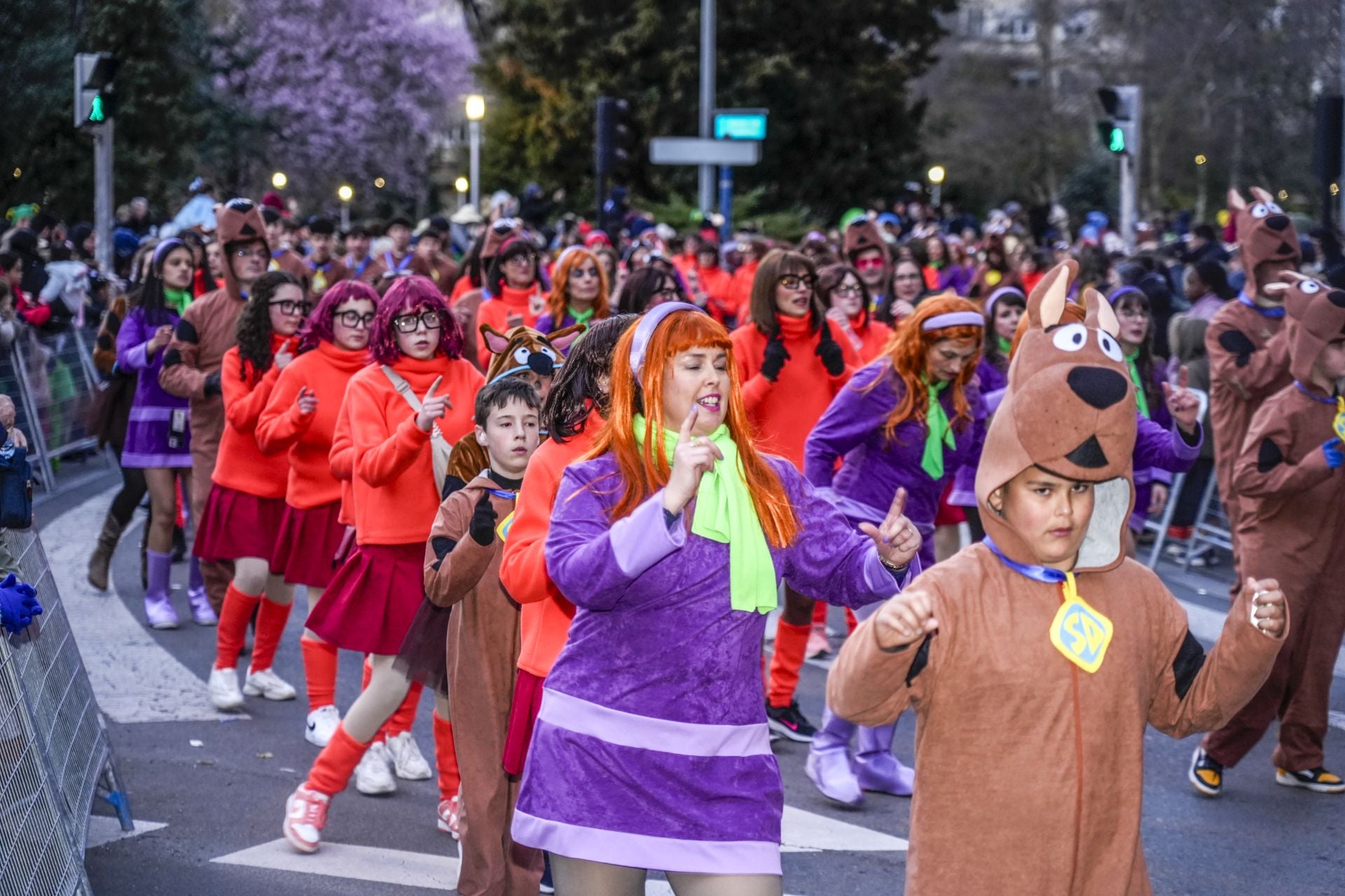 Las imágenes del desfile del Carnaval de Vitoria