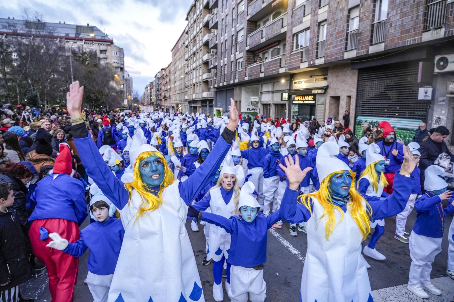 Las imágenes del desfile del Carnaval de Vitoria