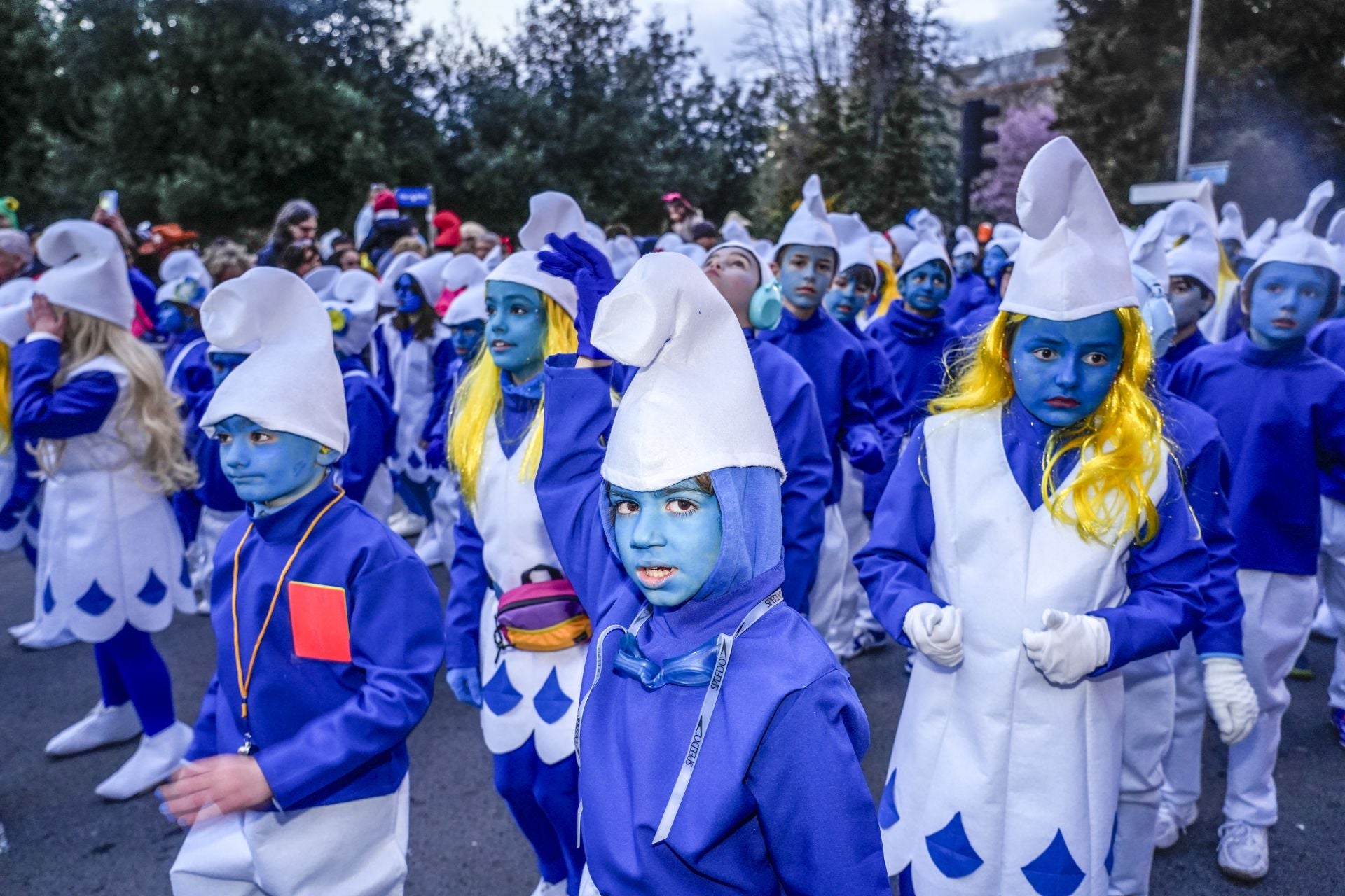 Las imágenes del desfile del Carnaval de Vitoria
