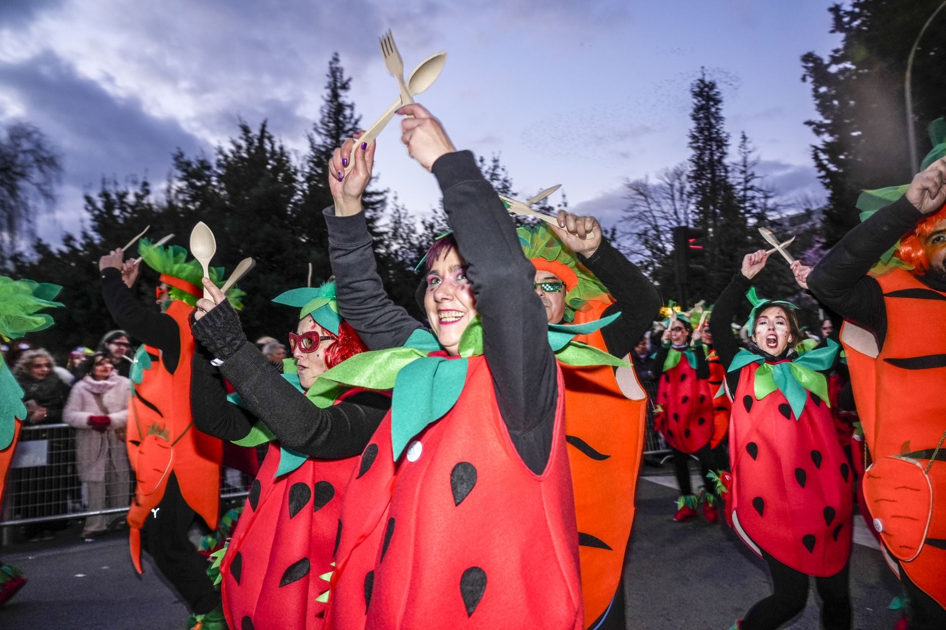Las imágenes del desfile del Carnaval de Vitoria