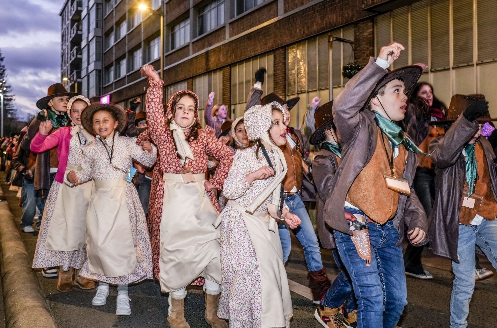 Las imágenes del desfile del Carnaval de Vitoria
