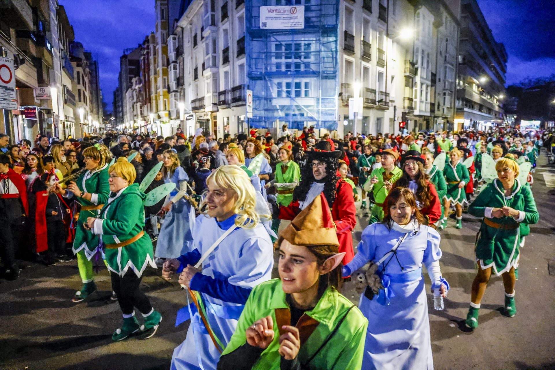 Las imágenes del desfile del Carnaval de Vitoria