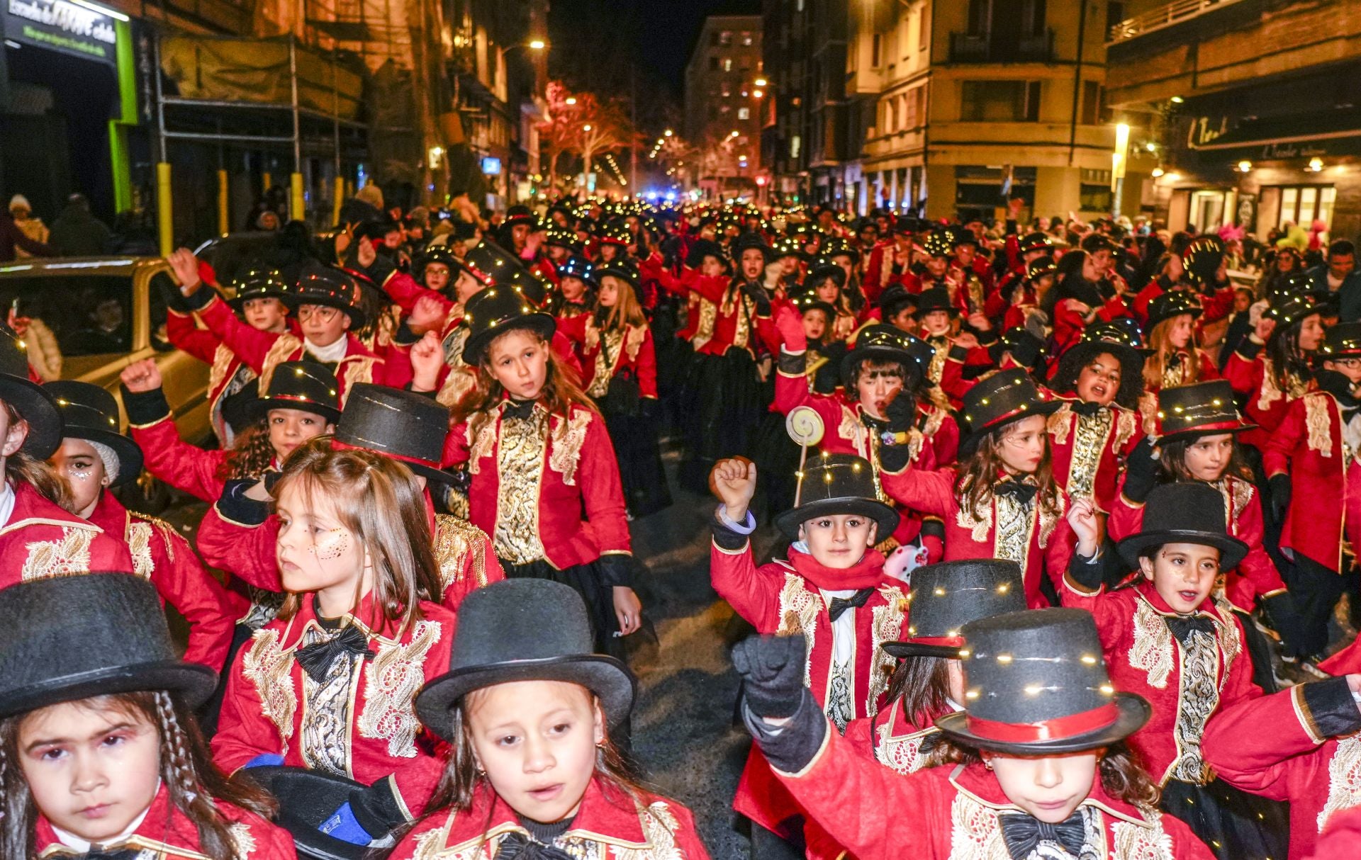 Las imágenes del desfile del Carnaval de Vitoria