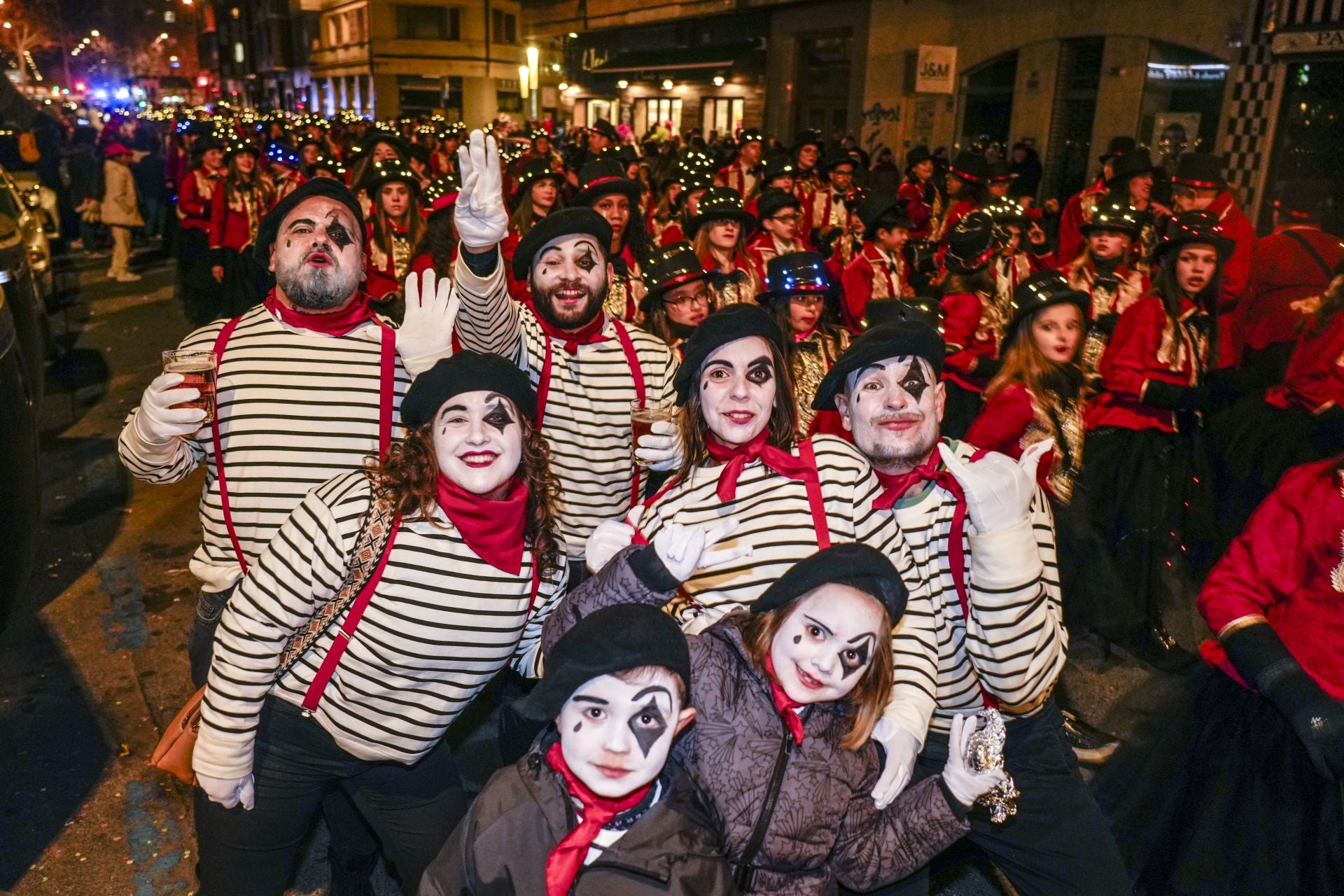 Las imágenes del desfile del Carnaval de Vitoria