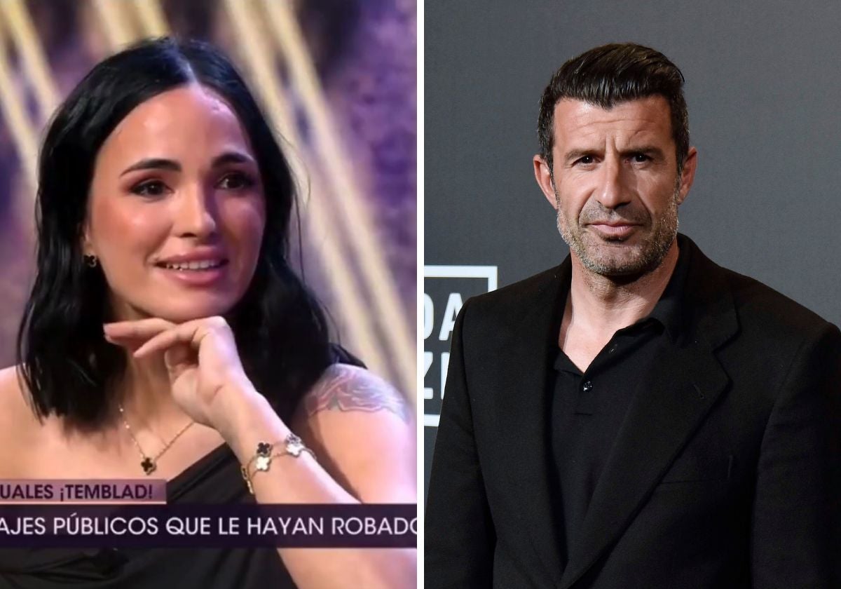 Luis Figo llama «basura» a Claudia Bavel y anuncia que tomará medidas legales por sus insinuaciones