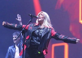 Samantha Fox, la penúltima en actuar.