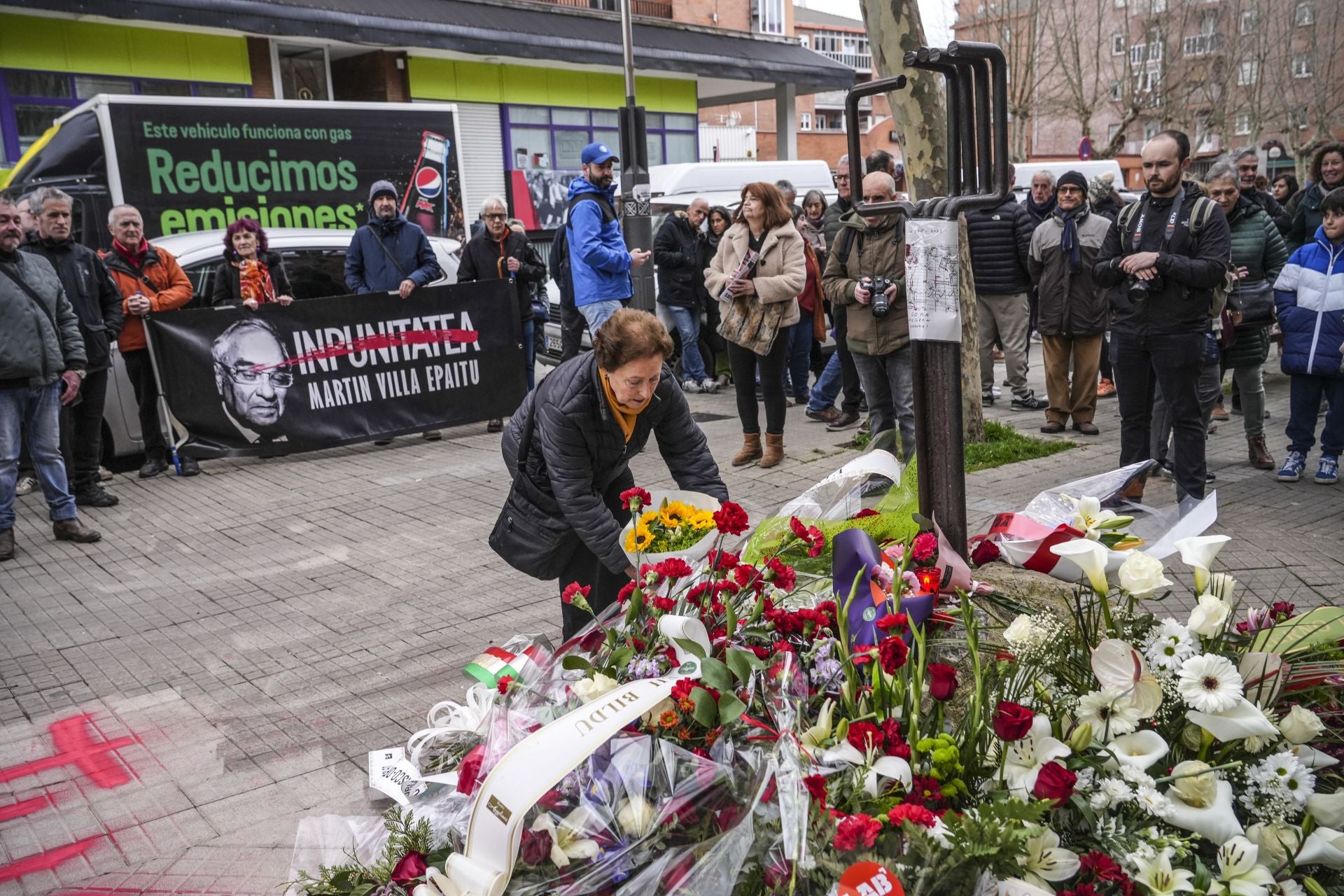 El homenaje y la manifestación en recuerdo del Tres de Marzo, en imágenes