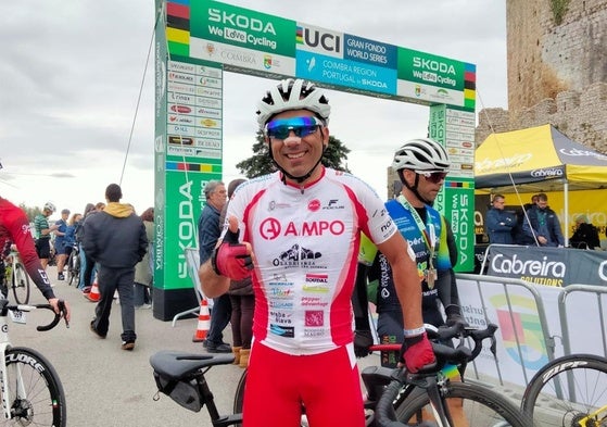 Guillermo Prieto, sonriente, tras su clasificación para el Mundial de Lorne.