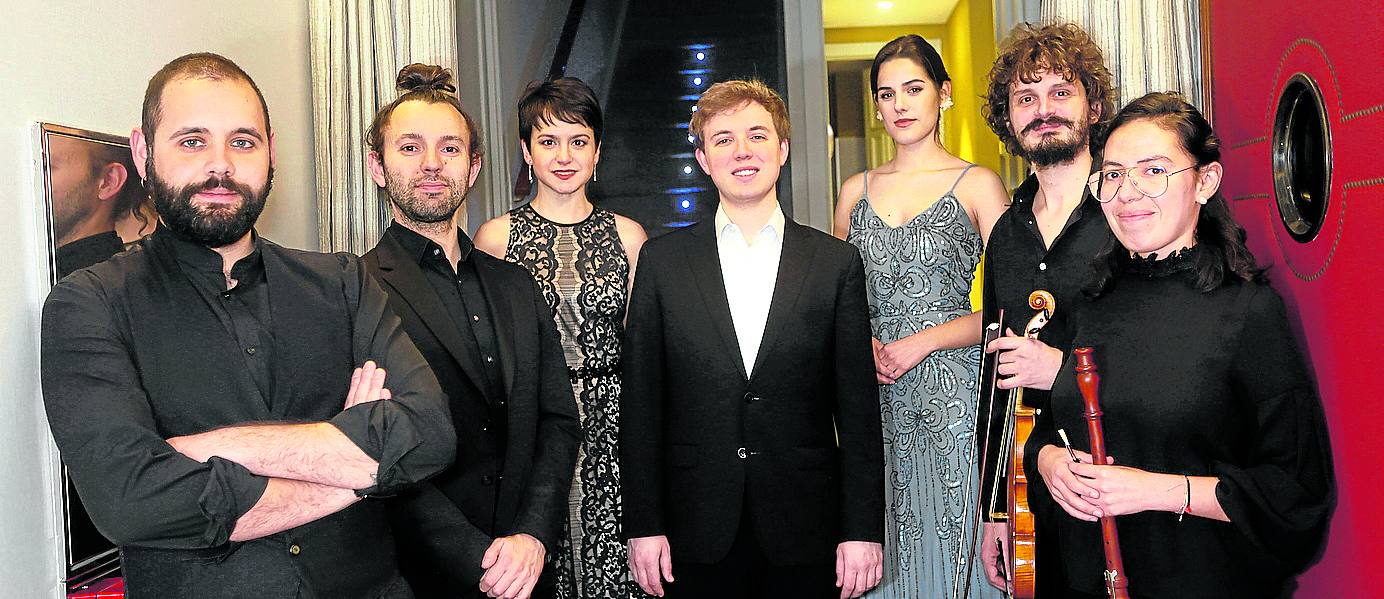 Giulio Tanasini, Joan Boronat, Alicia Amo, Alberto Miguélez Rouco, Ana Vieira Leite, Claudio Rado y Olga Marudanda.
