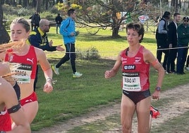 Carolina Robles, del Club Atletismo Bilbao Santutxu, es una de las favoritas al triunfo.