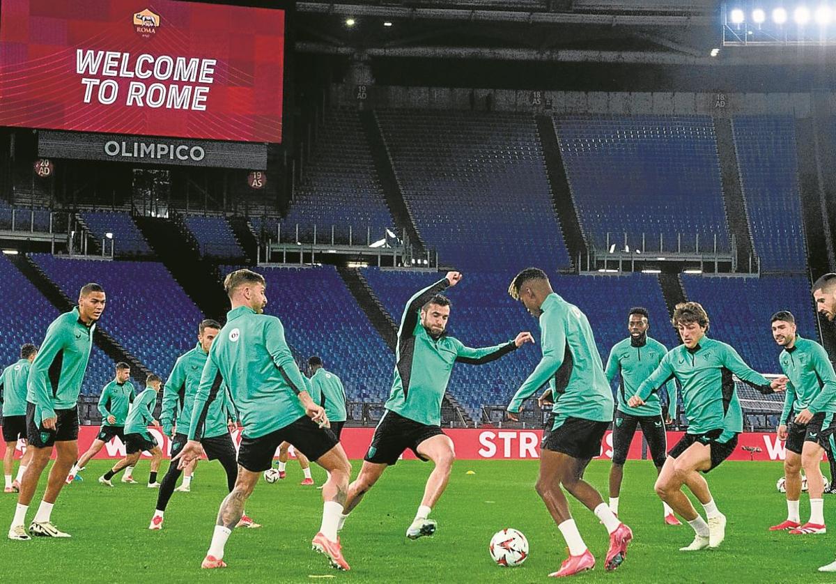 La final soñada de Bilbao empieza en Roma