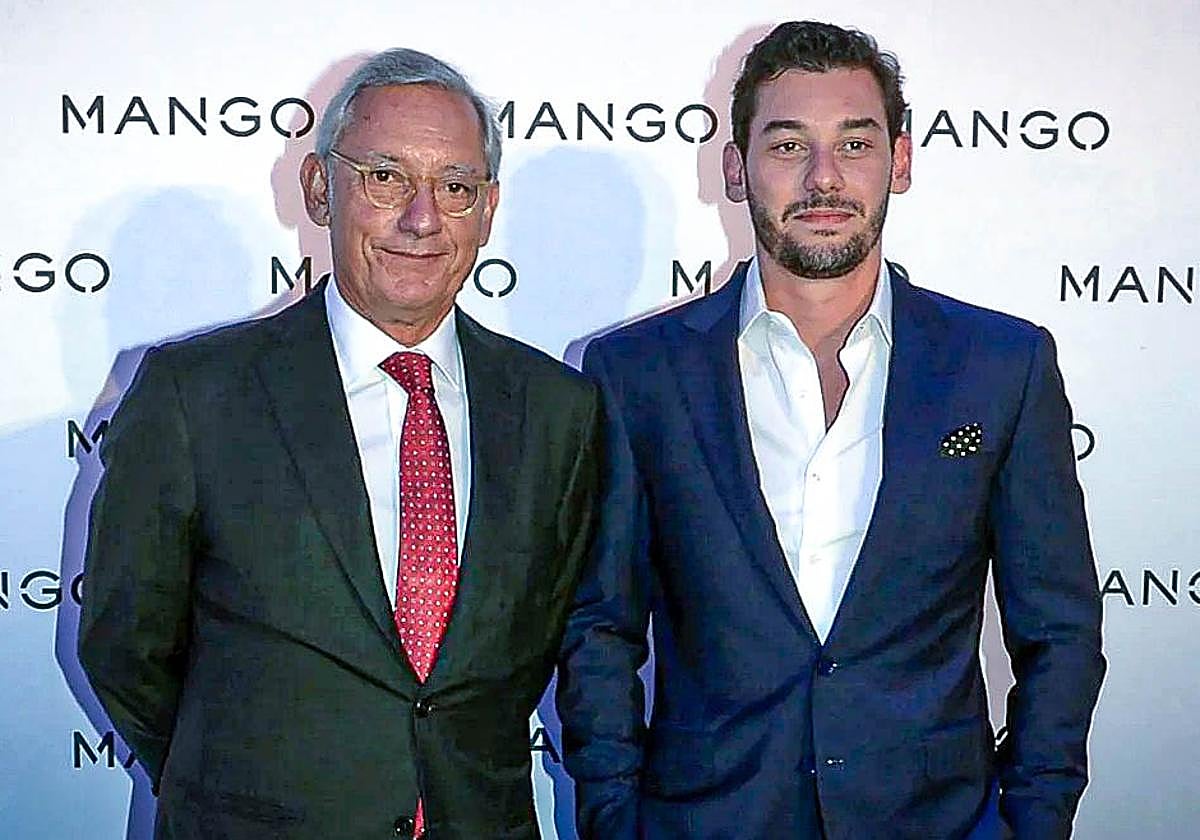 Andic y su hijo Jonathan.