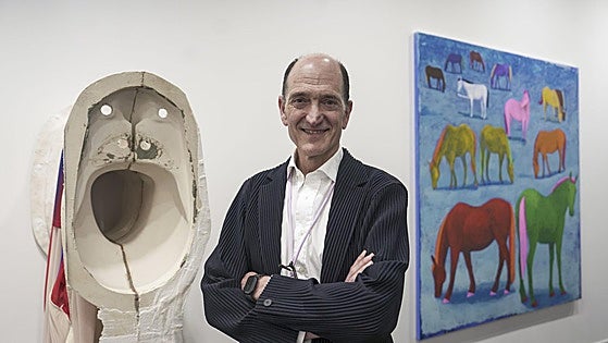 La galería de arte que se estrenó en Arco hace 30 años en un pequeño almacén y llegó en furgoneta