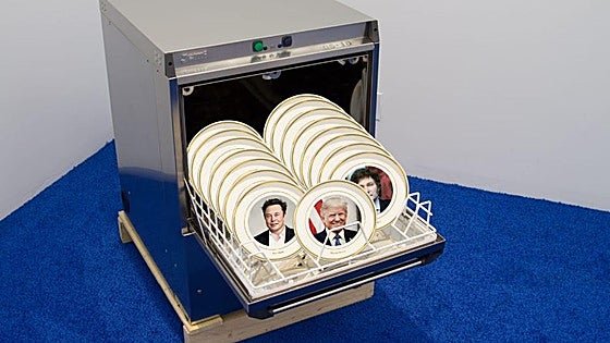 El lavavajillas para Trump, Musk, Milei o Abascal