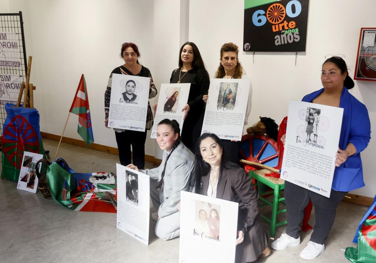 Tía Antonia, tía Herminia, tía Chela... Las gitanas vizcaínas homenajean a sus referentes