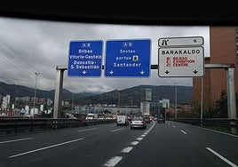 21 meses de obras en Rontegi para ampliar a cuatro los carriles hacia Bilbao y Cantabria