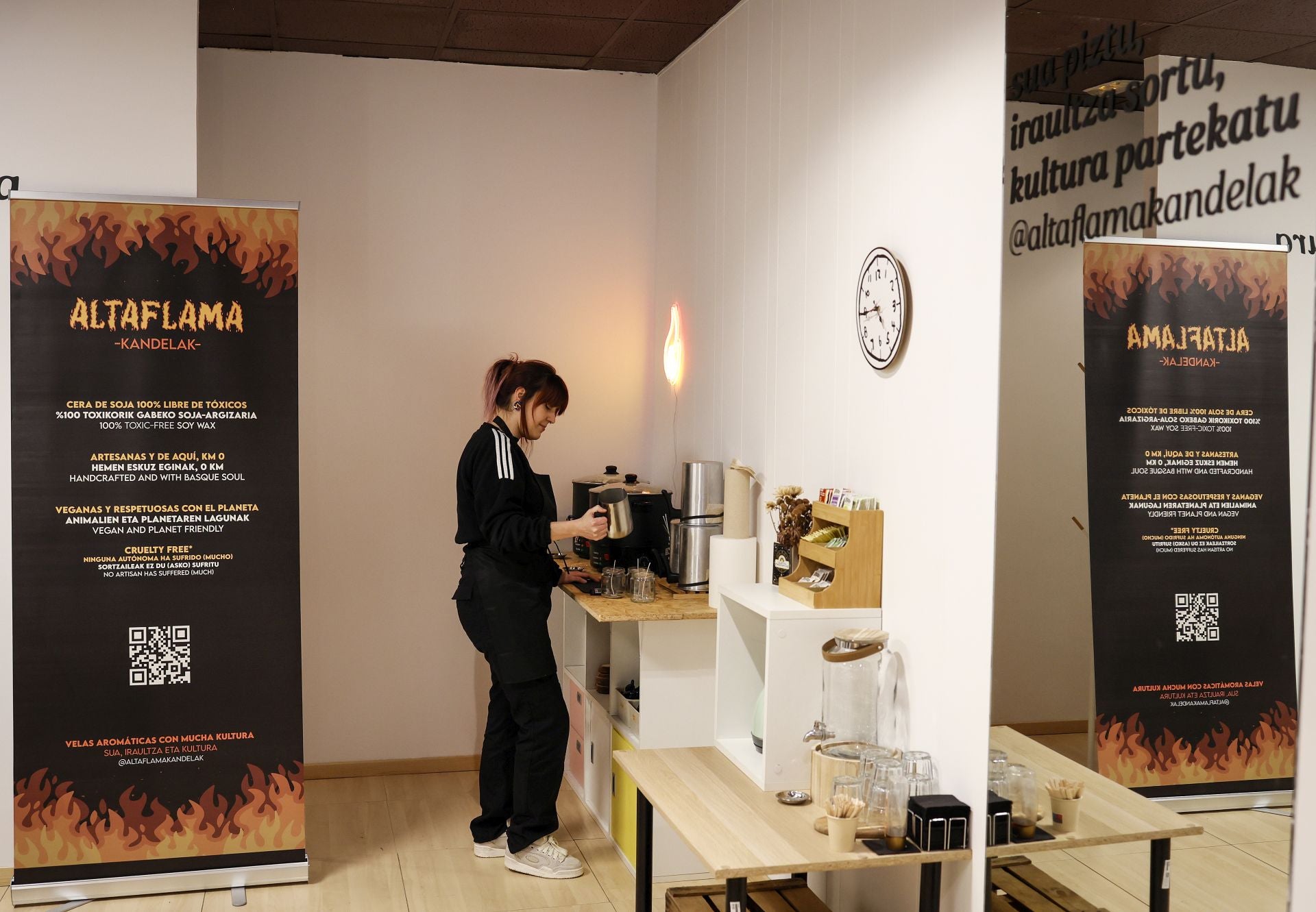 Irene, de ganar un Goya a hacer velas y vendarlas en su nueva tienda de Bilbao La Vieja