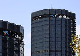 Sede de CaixaBank en Barcelona.