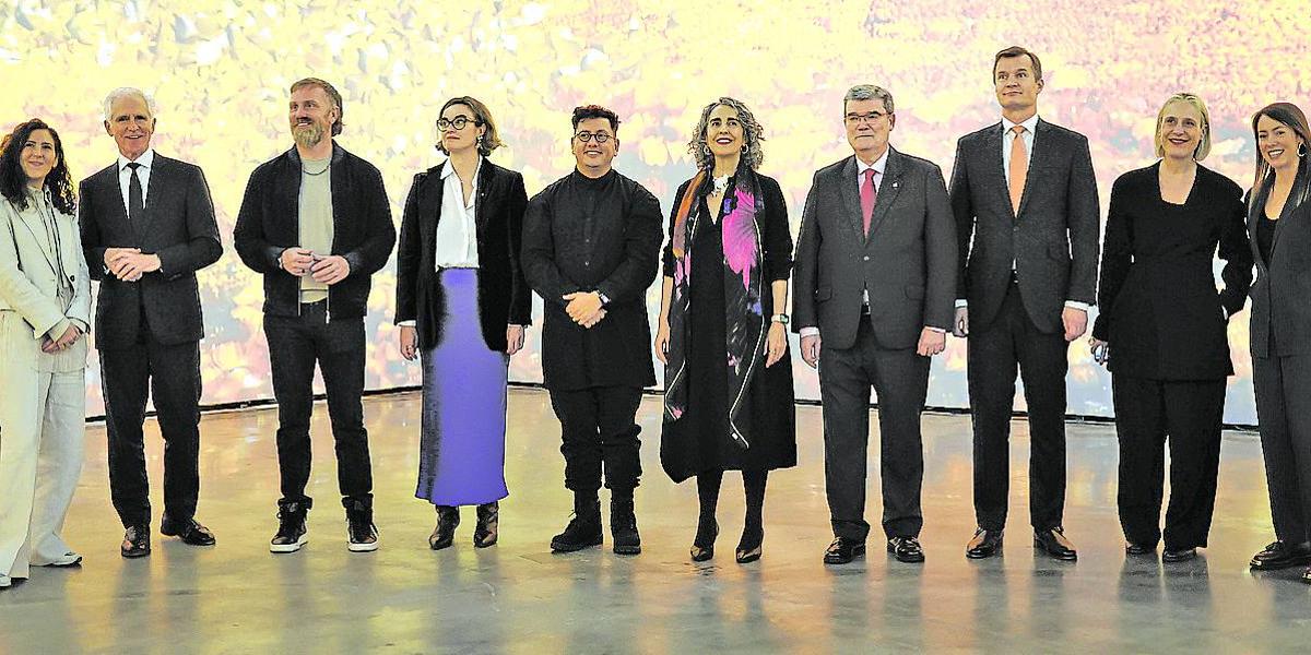 Efsun Erkilic, Juan Ignacio Vidarte, Ryan Zurrer, Elixabete Etxanobe, Refik Anadol, Ibone Bengoetxea, Juan Mari Aburto, Meinrad Spenger, Miren Arzalluz y Lekha Hileman Waitoller.