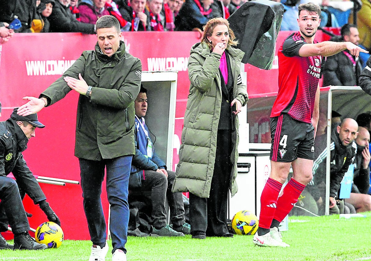 «Hemos demostrado que el Mirandés es un equipo muy grande al superar al rival y al clima»