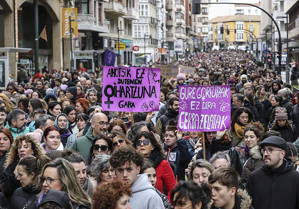 La manifestación ha partido a las 12.30 horas.