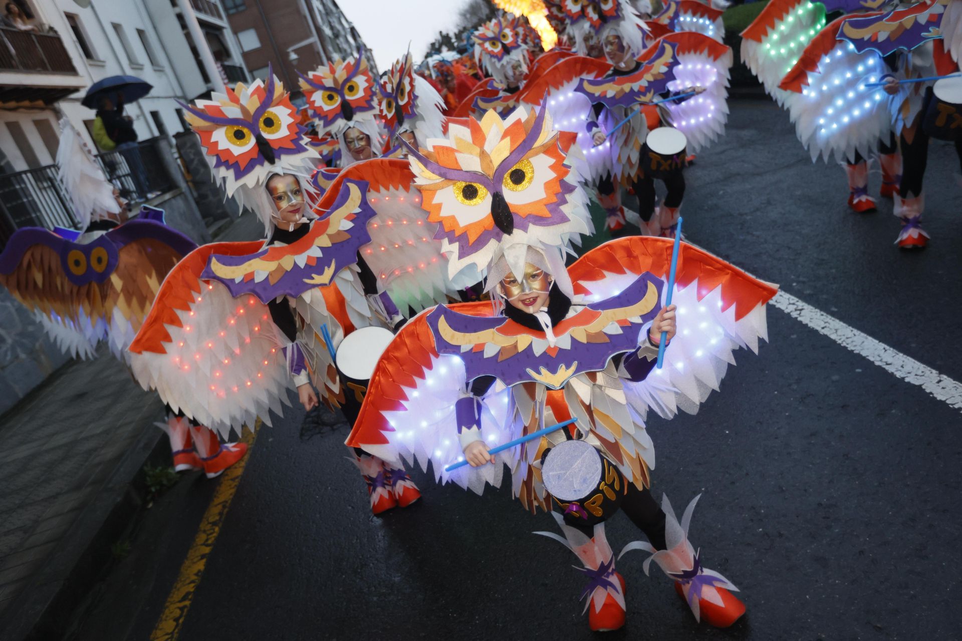 Santurtzi pone color al Carnaval
