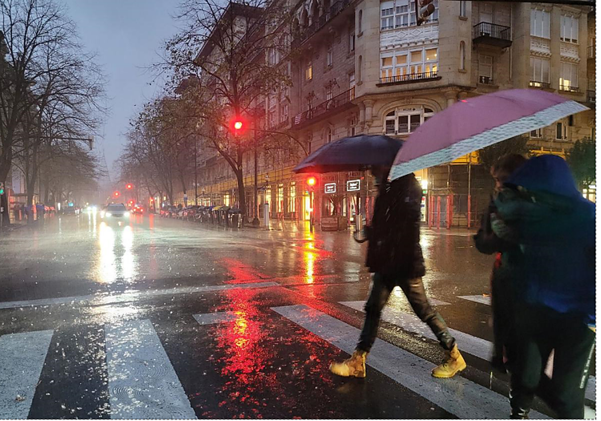 Así afectará a Bizkaia el carrusel de borrascas que barrerá la península esta semana